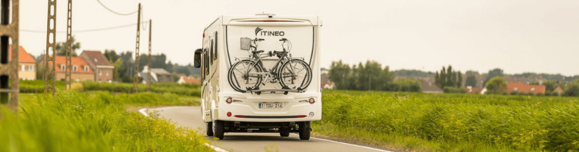 fiets- en wandelroutes met camper of caravan